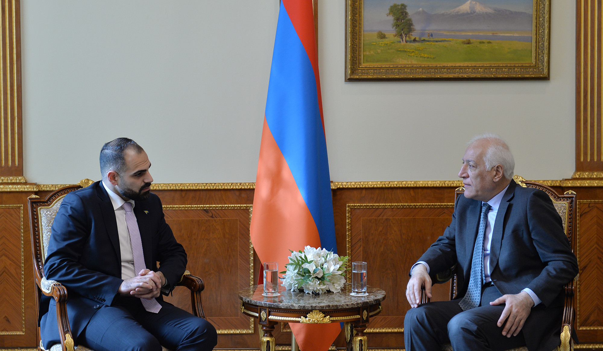 President of Armenia and Swedish Parliament member Arin Karapet discussed perspectives of Armenian-Swedish cooperation